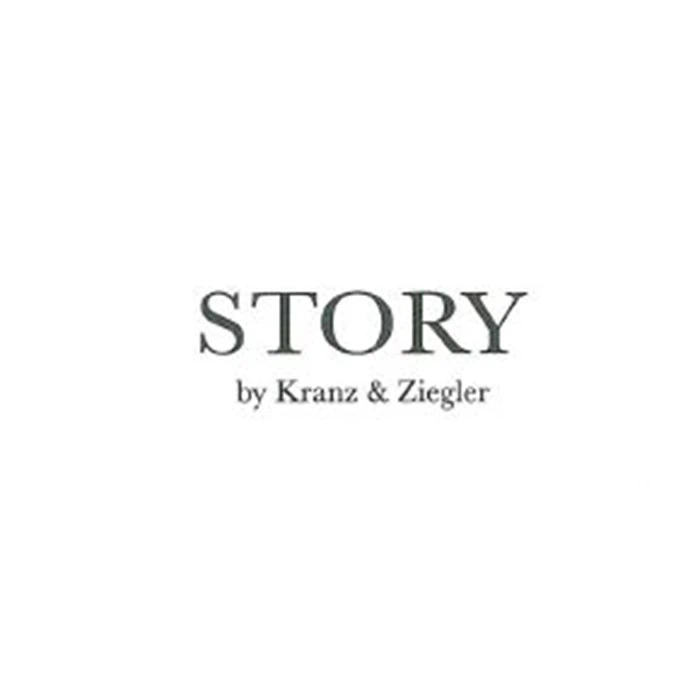 Ordene STORY by Kranz & Ziegler i sort tekst på en almindelig hvid baggrund.