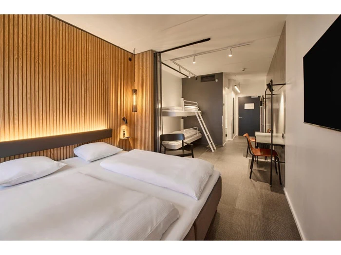 Family Comfort værelse for op til 4 personer på Zleep Hotel Vejle
