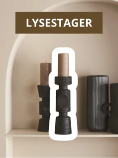 Find alle lysestager her hos interiørFund.com