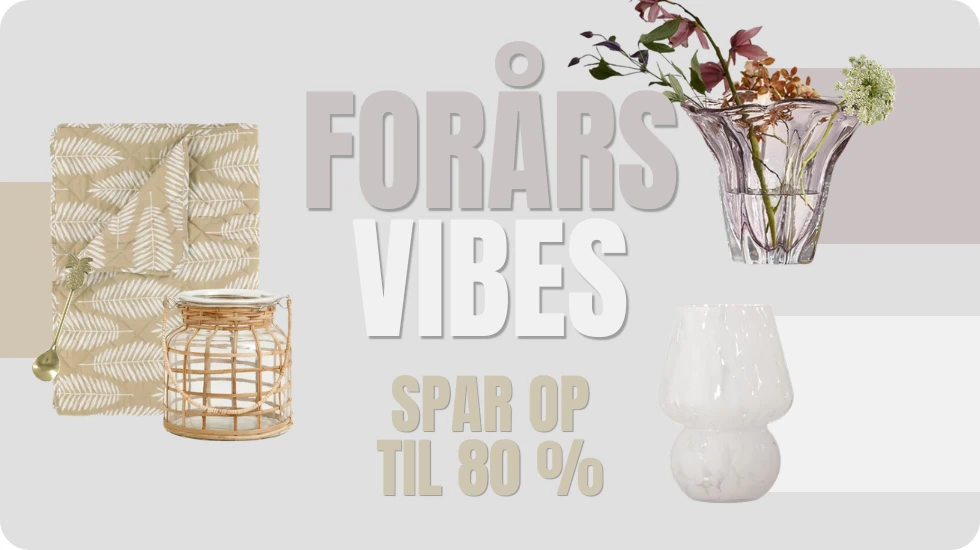 Odendo Design Outlet forårs produkter til hjemmet - spar op til 80 %