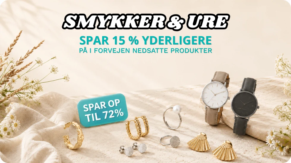 Odendo Design Outlet | Smykker og ure - spar op til 72 %