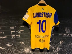 SVENSKA HANDBOLLSLANDSLAGET OCH MATHILDA LUNDSTRÖMS MATCHTRÖJA (MATCHANVÄND, GUL)