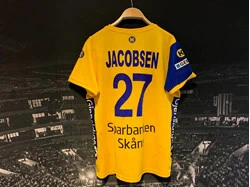 SVENSKA HANDBOLLSLANDSLAGET OCH SABINA JACOBSENS MATCHTRÖJA (MATCHANVÄND, GUL)