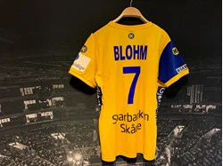 SVENSKA HANDBOLLSLANDSLAGET OCH LINN BLOHMS MATCHTRÖJA (MATCHANVÄND, GUL)